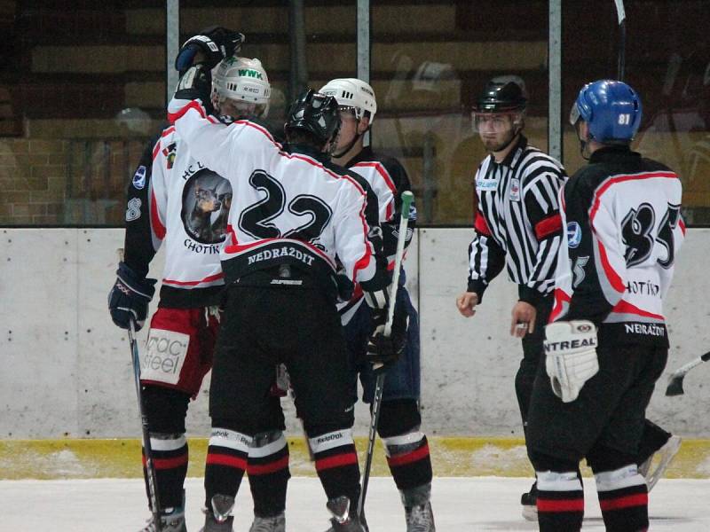 Plzeňská krajská liga HC Klatovy B - HC Chotíkov 3:5.