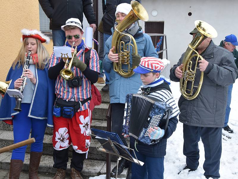 Masopust ve Velešicích a Týřovicích.