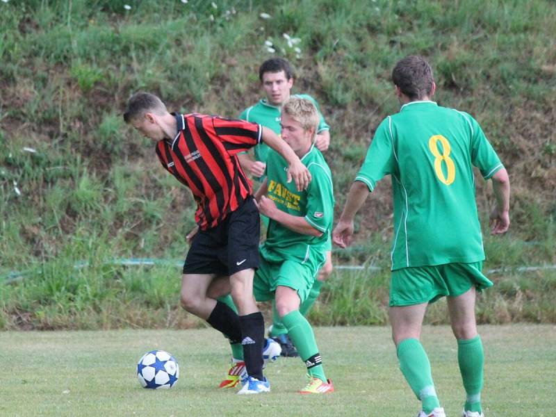 Přípravný zápas Běšiny - Strážov 2:1.