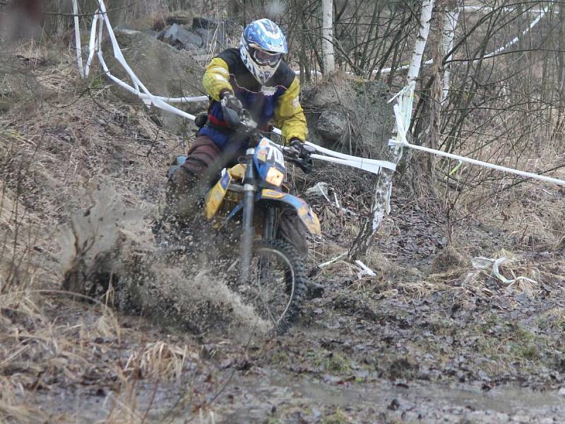 Kontrolní závod enduro týmu JBR Klatovy.