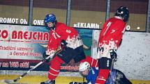 Starší žáci HC Klatovy podlehli v minulém utkání hokejové ligy doma  Vimperku 1:3