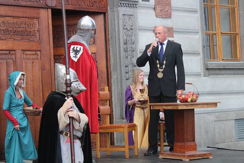 Svatováclavské oslavy v Klatovech.