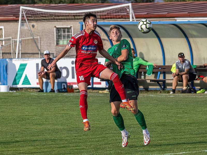 1. kolo MOL Cupu: SK Klatovy 1898 - FK VIAGEM Příbram 1:5.