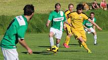 Fotbal, okresní přebor: Bolešiny (žlutí) - Sušice B