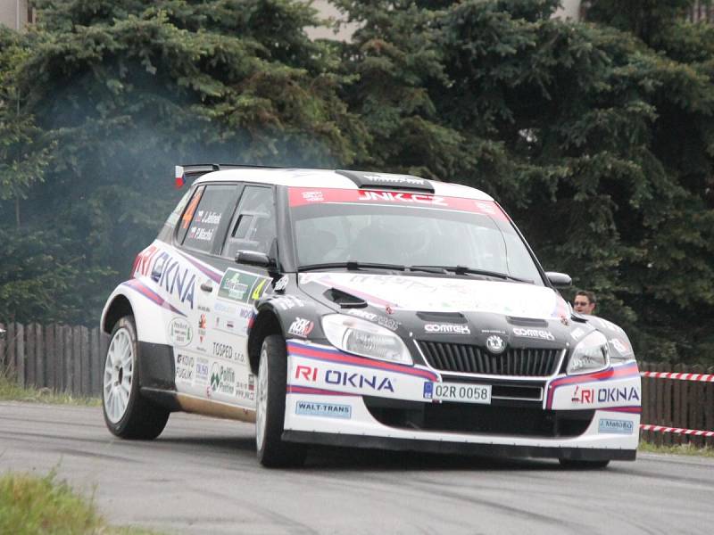 Jako první absolvovaly posádky 49. Rallye Šumava Klatovy tradiční Klatovský okruh.