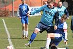 IV. třída: Chanovice B (ve světle modrém) - Soběšice 9:0.