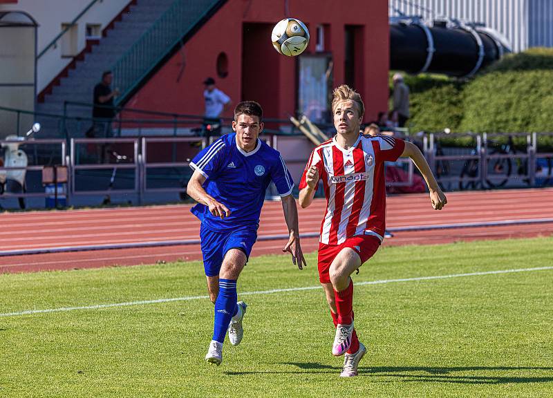 29. kolo I. A třídy: TJ Sušice (modří) - TJ Start Luby 6:1 (3:1).