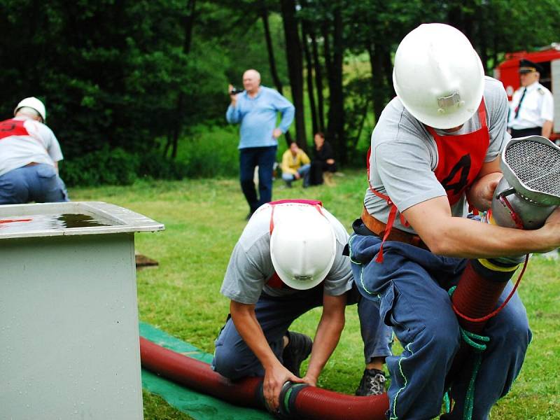 Hasičská soutěž v Petrovicích u Sušice