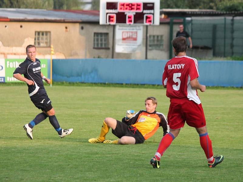 Krajský přebor Klatovy - Koloveč 3:3.