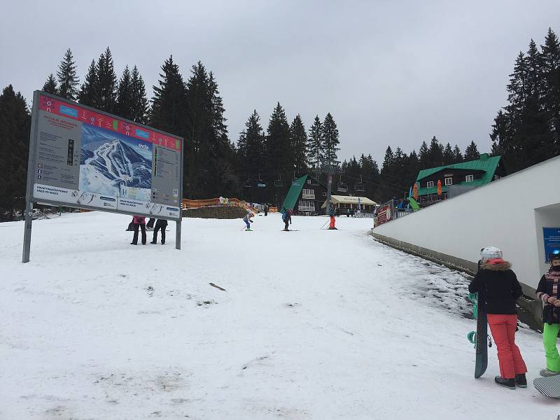 Fotoreportáž z areálu Ski&Bike Špičák