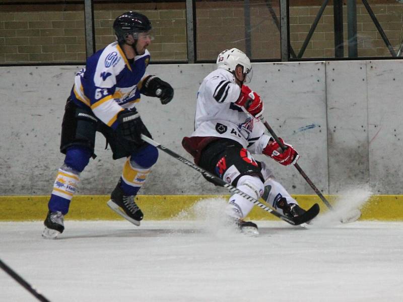 Přípravný zápas HC Klatovy - EHC Waldkraiburg 2:3.