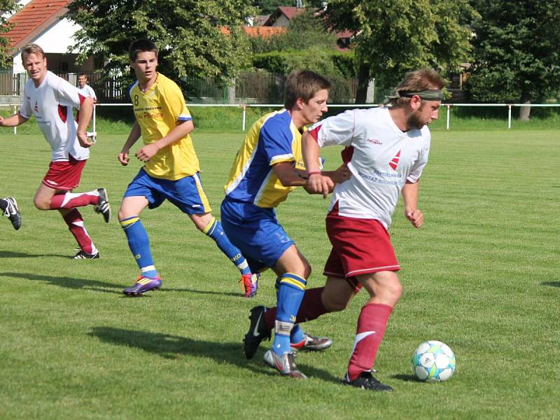 Příprava Mochtín - Holýšov B 6:4.