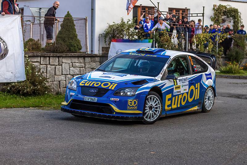 43. ročník Invelt Rally Pačejov vede po prvním dnu Jan Kopecký.