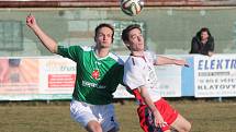 Divize: Klatovy (v bílém) - Český Krumlov 1:0.