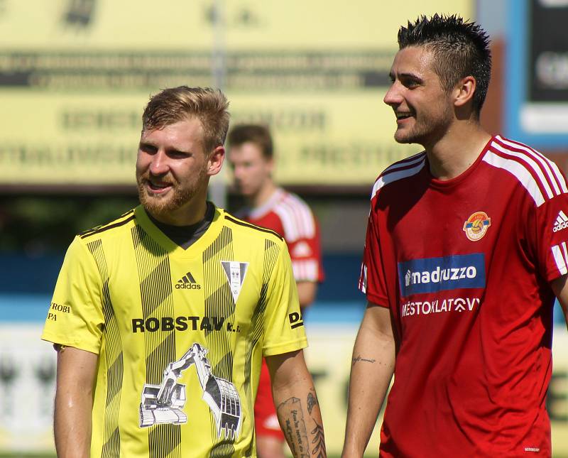 29. kolo FORTUNA divize A: FK ROBSTAV Přeštice - SK Klatovy 1898 3:1 (0:1).