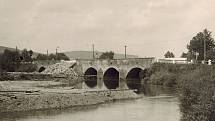 Mosta postavený  roce 1811, zbořen 1937. Foto: archiv