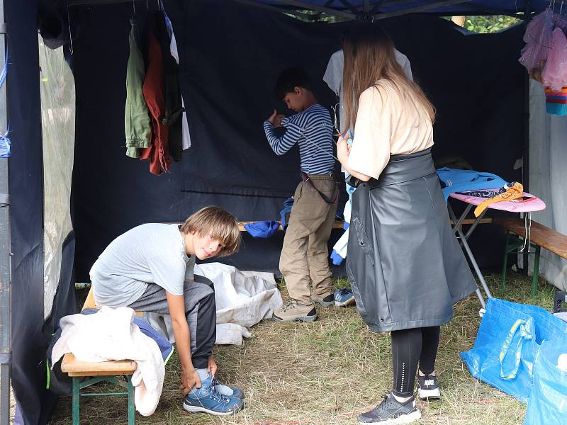 Režisér Petr Oukropec natáčí v Chudenicích film pro děti Mazel a tajemství lesa.