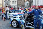 Start 53. Rallye Šumava Klatovy