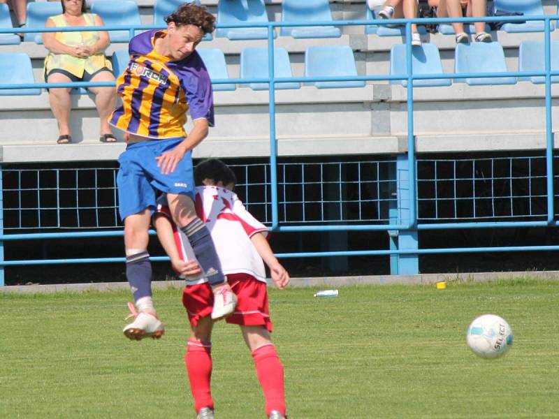 Krajský přebor staršího dorostu Klatovy - Luby 3:0.