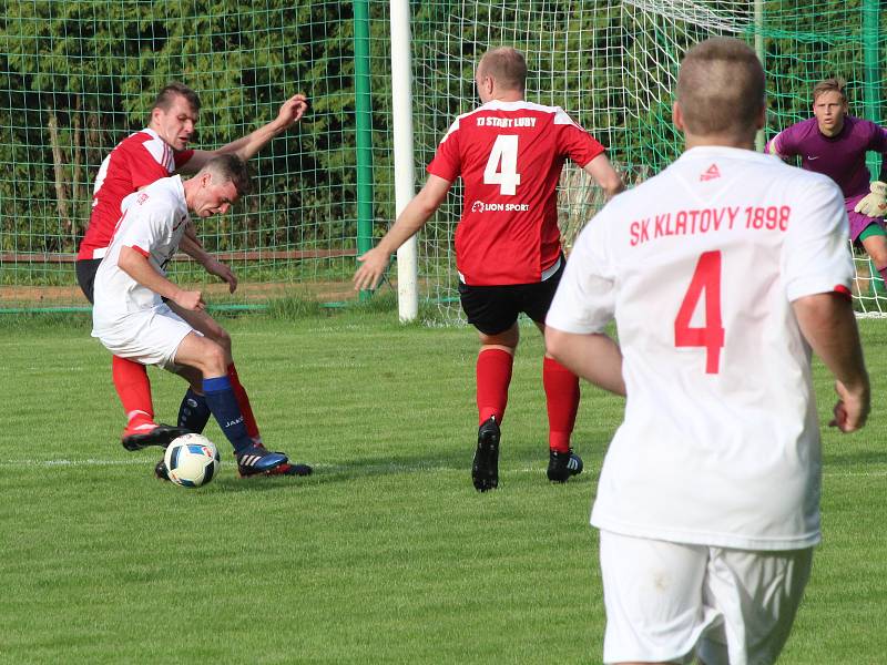 Fotbalová příprava: TJ Start Luby - SK Klatovy 1898