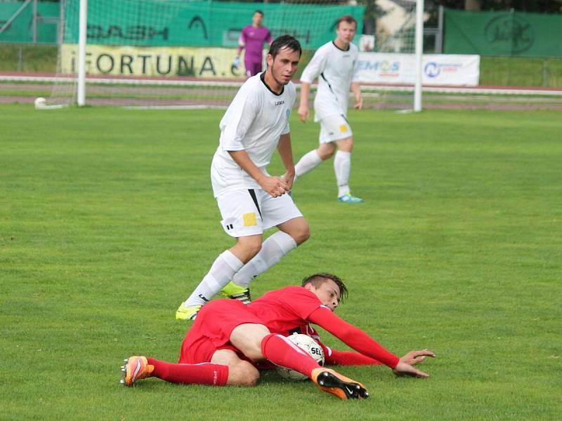 Předkolo MOL Cupu 2016/2017: Sušice (bílé dresy) - Klatovy 0:5