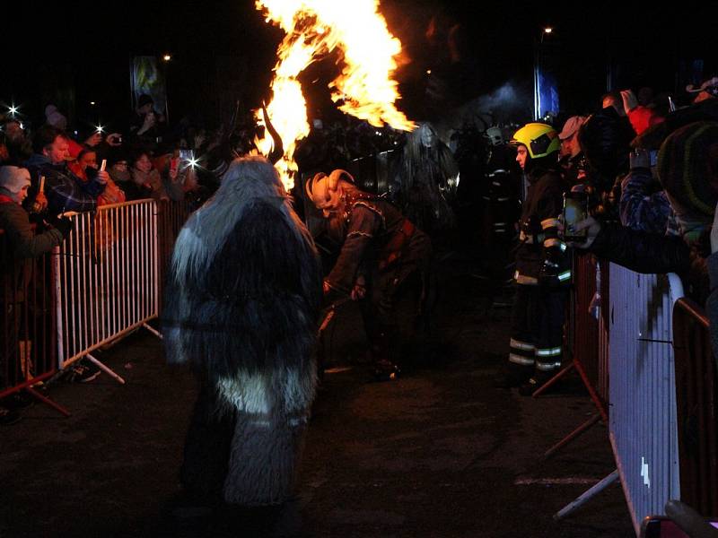 Krampusáci v Auto Nejdl