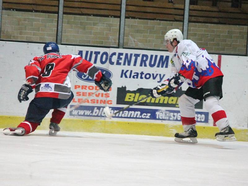 Plzeňská krajská liga Klatovy B (b) - Pubec Plzeň 10:2.