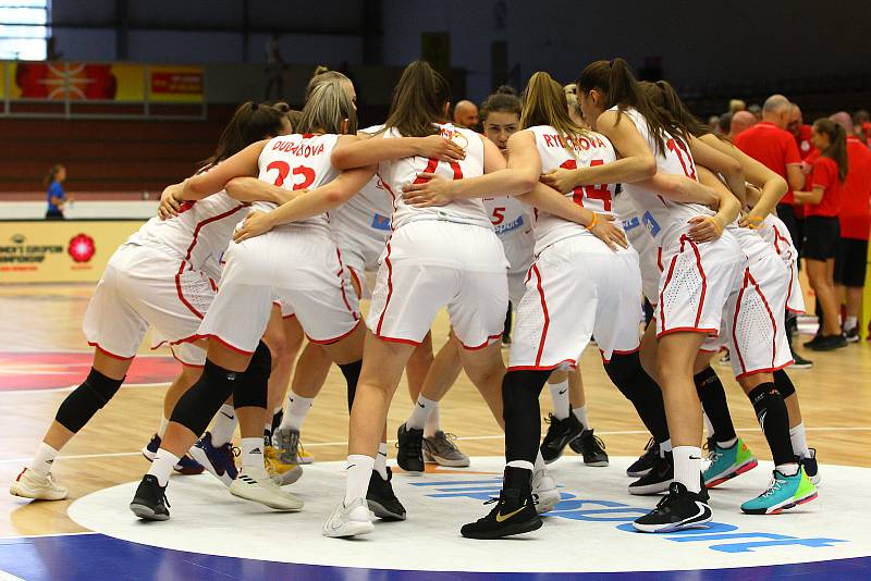 Basketbal ženy ME U20 ČR - Polsko