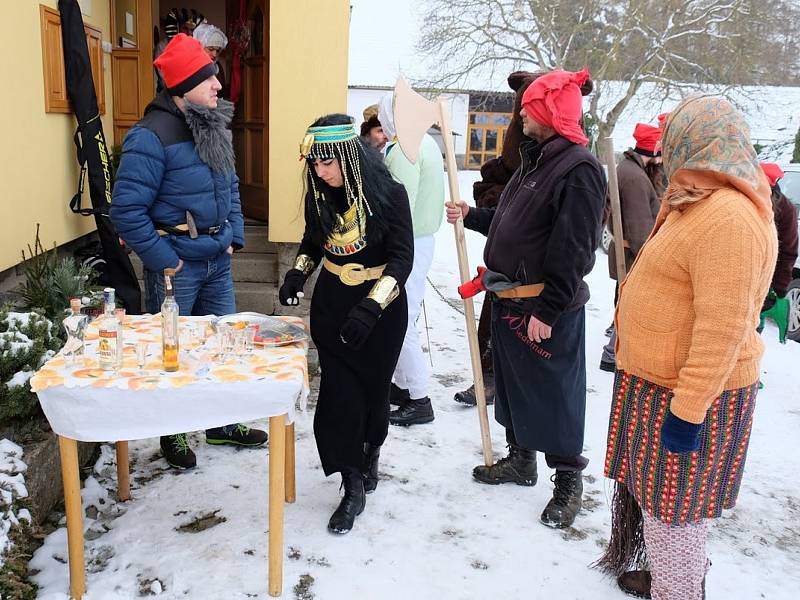 Masopust v Kvášňovicích.