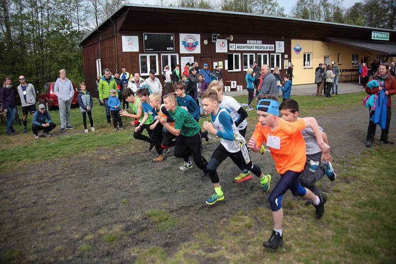 Přespolní běh v Mochtíně v roce 2019 přilákal rekordní účast.