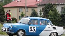 První rychlostní zkouškou 23. Historic Vltava Rallye byl tradičně Klatovský okruh.