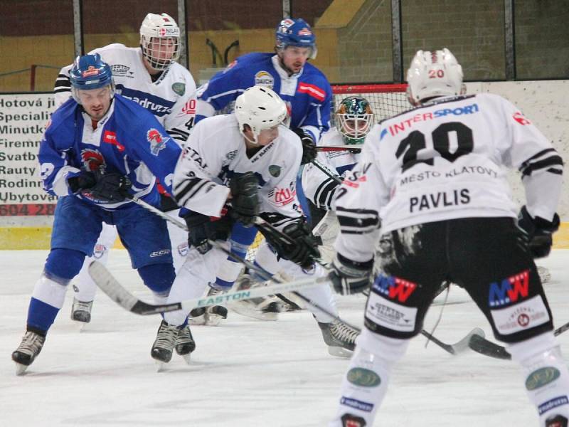 II. liga SHC Klatovy - HC Tábor 3:1.