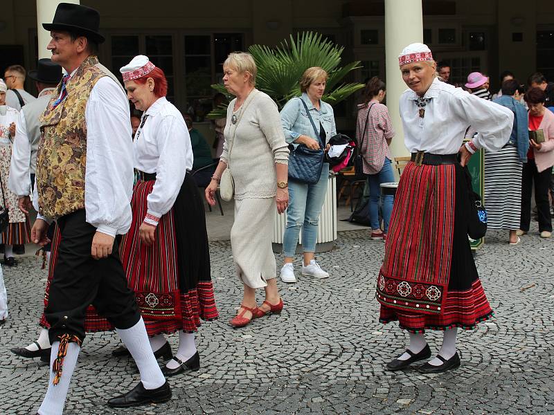 Folklorní festival v Klatovech 2018.