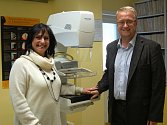 Nový mammograf v klatovském mammocentru
