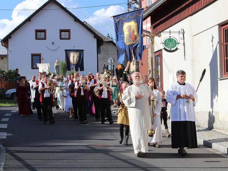 Kašperskohorská pouť a procesí 2017