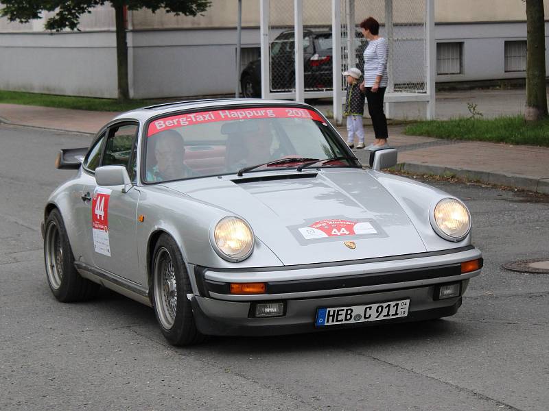 Rallye Wiesbaden 2018: pauza na oběd v Klatovech