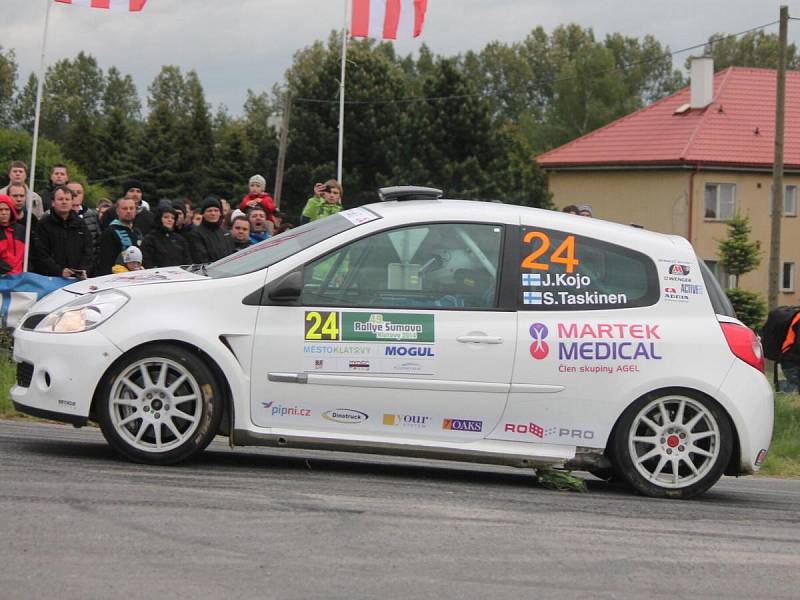 Jako první absolvovaly posádky 49. Rallye Šumava Klatovy tradiční Klatovský okruh.