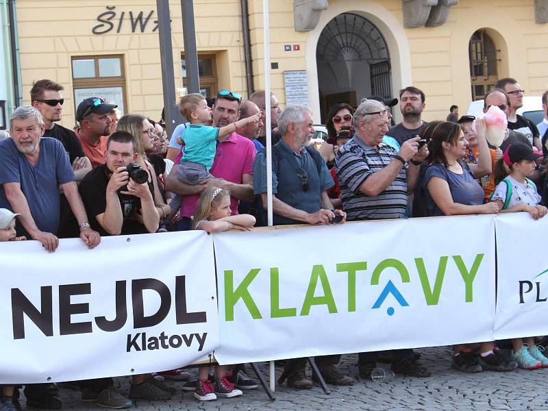 Start 53. Rallye Šumava Klatovy