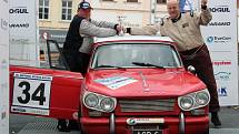 Cíl Historic Vltava Rallye 2017