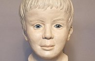 Rekonstruovaná tvář chlapce, který byl nalezen mrtvý v Dunaji v Bavorsku..