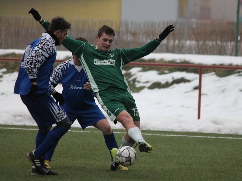 Příprava na jaro 2017: TJ Sušice (modré dresy) - SK Otava Katovice 5:1