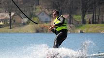 Wakepark v Hnačově.