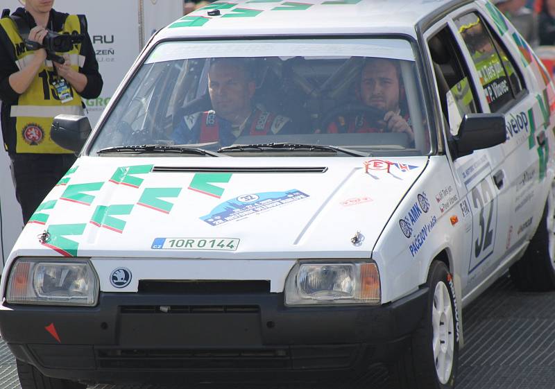 28. Historic Vltava Rallye - start Klatovy