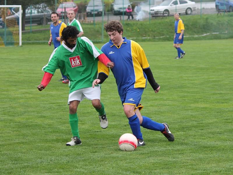 IV. třída, skupina A Ježovy - Dlažov 6:0.