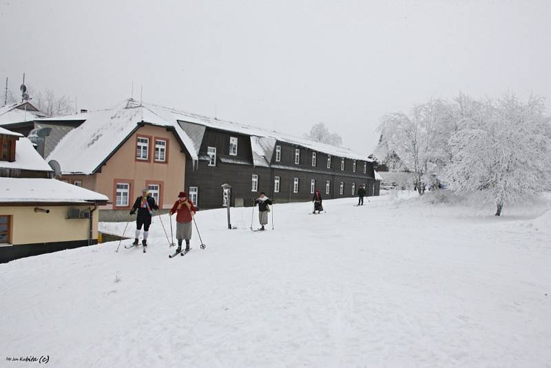 Veteránski župy Josefa Šimona Alše - Lyžce v Kvildě.