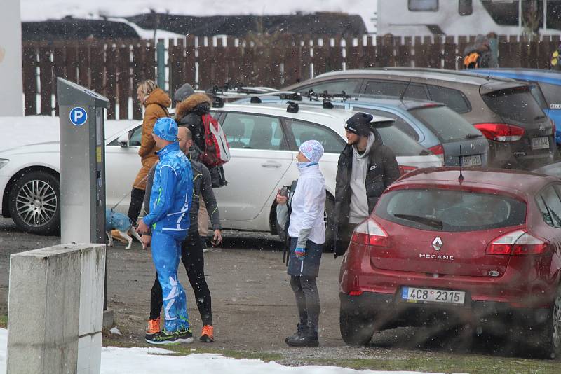 Šumava první víkend po rozvolnění a otevření okresů.