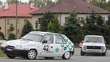 První rychlostní zkouškou 23. Historic Vltava Rallye byl tradičně Klatovský okruh.