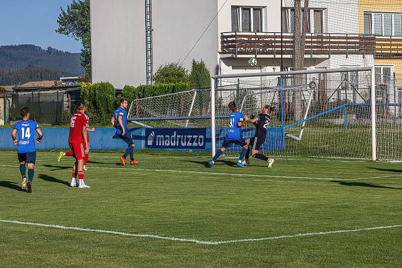 Letní příprava: SK Klatovy 1898 - TJ Jiskra Domažlice (modří) 0:5.