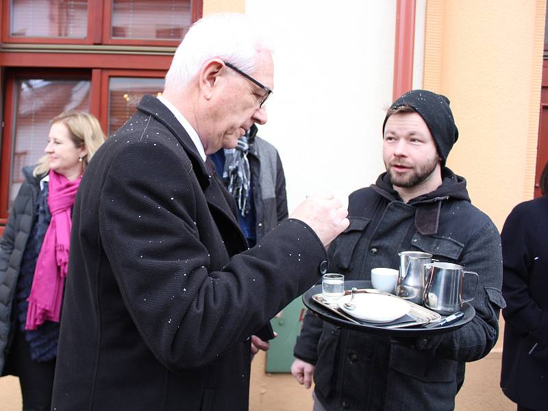 Prezidentský kandidát Jiří Drahoš v Sušici a v Klatovech.