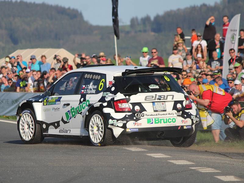 Rallye Šumava Klatovy 2018: RZ 1 - Klatovský okruh